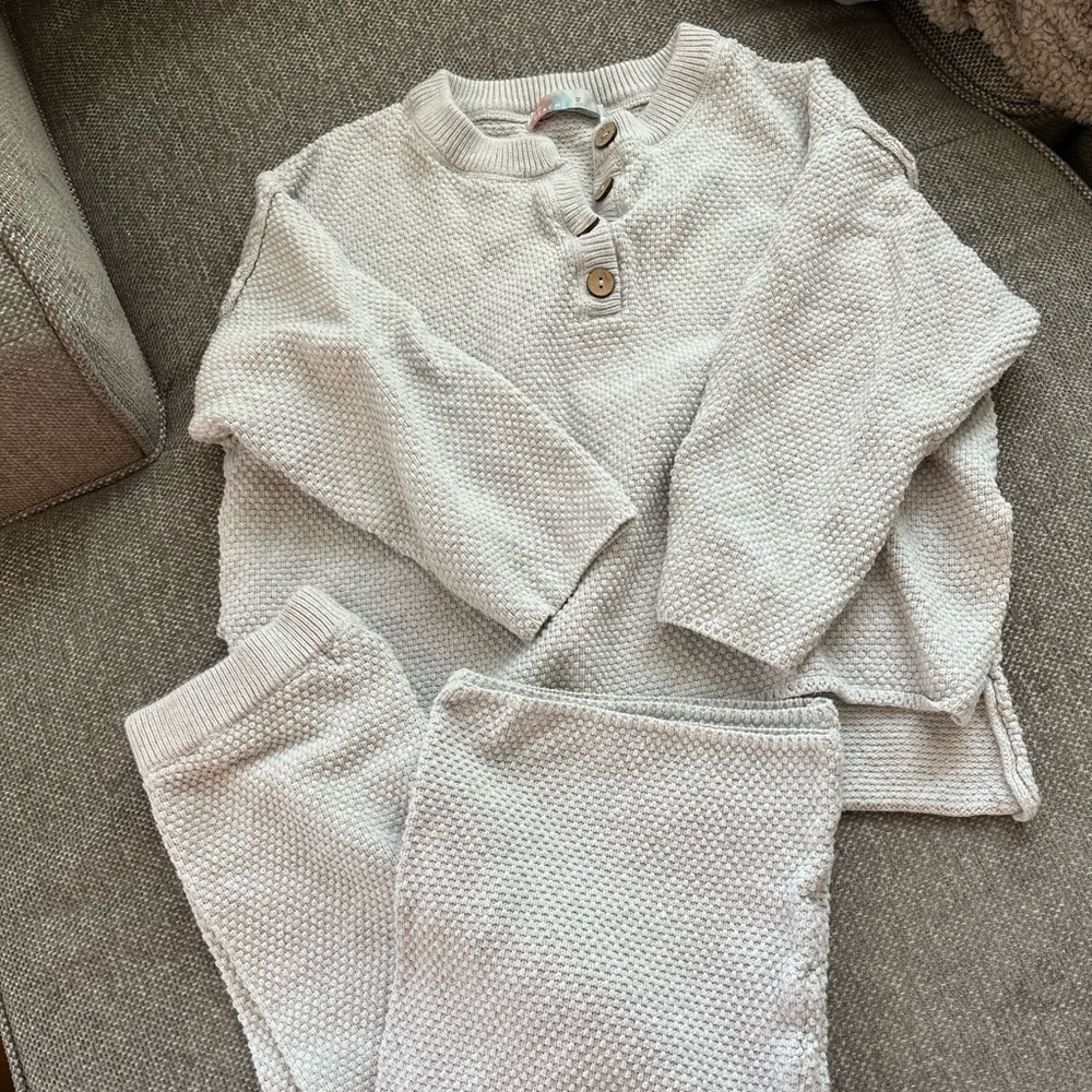 Free People BEACH Comfort Top & Bottom Gray Set|XS/S | NEW |super comfy set!